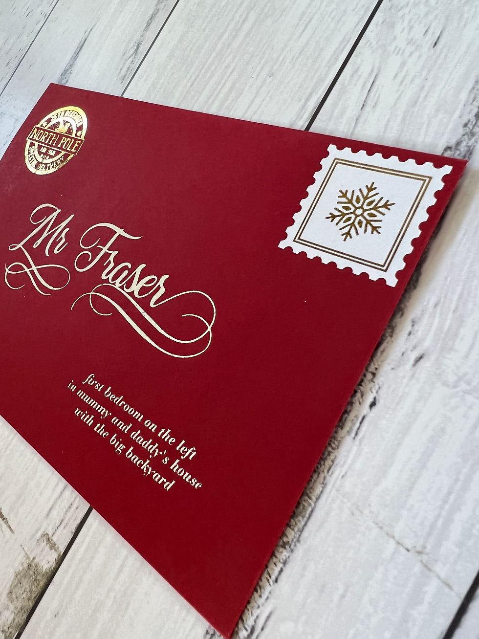 Thumbnail: Personalised Letter from Santa | Wax Seal | Foil Printed | A5 Size