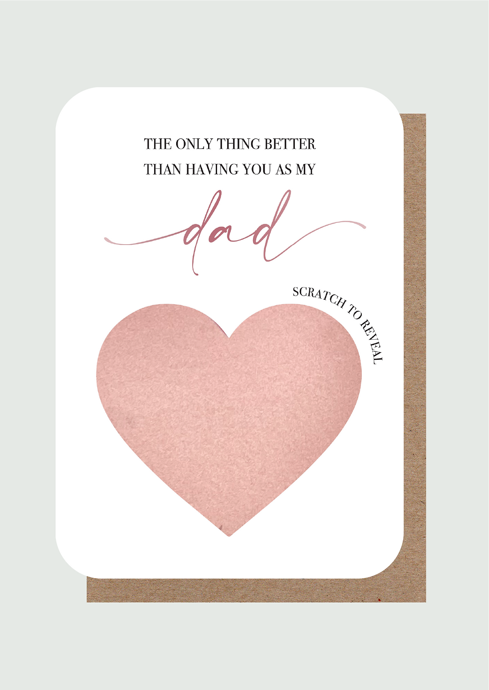 Thumbnail: For your Dad | Pregnancy Reveal Card | Scratchie Card