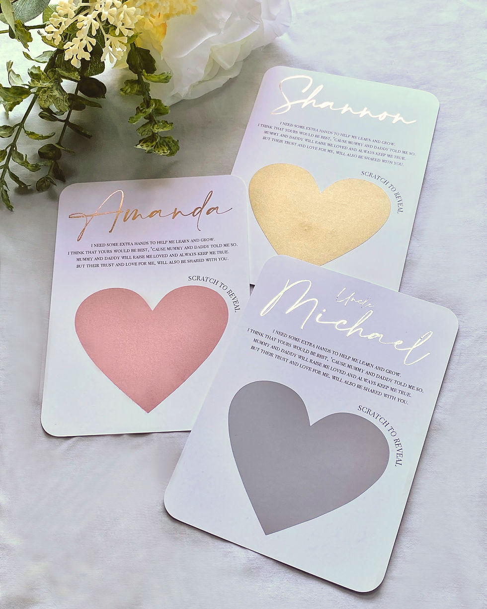 Thumbnail: For your Parents | Pregnancy Reveal Card | Scratchie Card