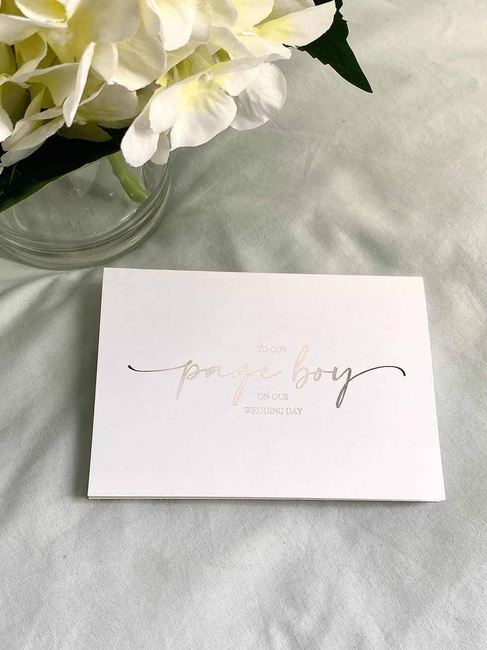 Thumbnail: To my best man | groomsman | page boy | groomswoman | Card