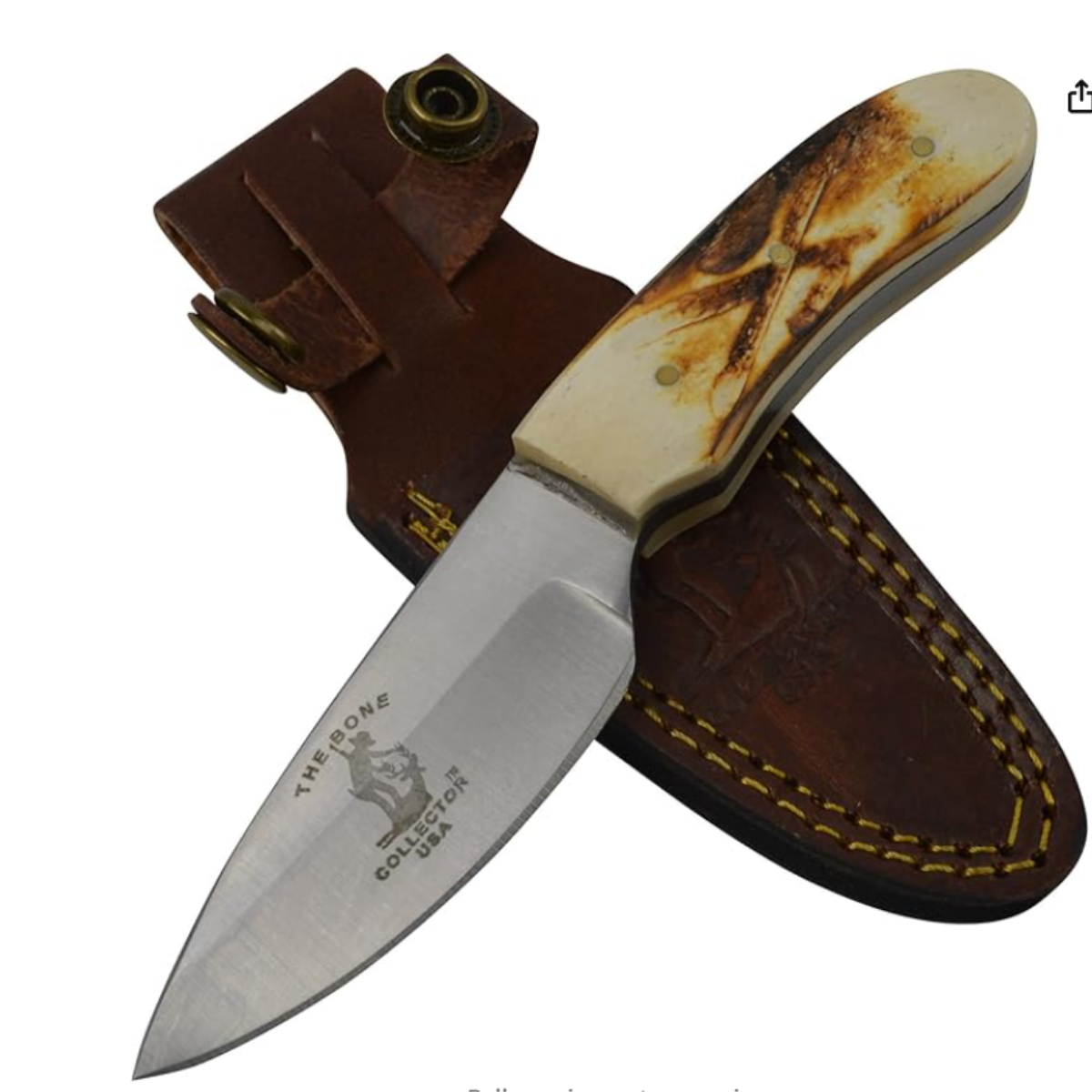 6.5 inch Bone Collector fixed blade hunting knife.