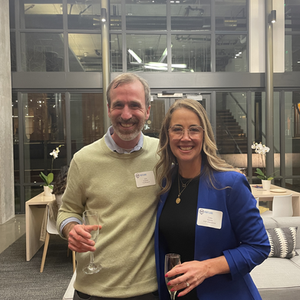 Jack Graham Founder and Executive Director Fl!p Museum and Ciara Garcia CEO SVP International