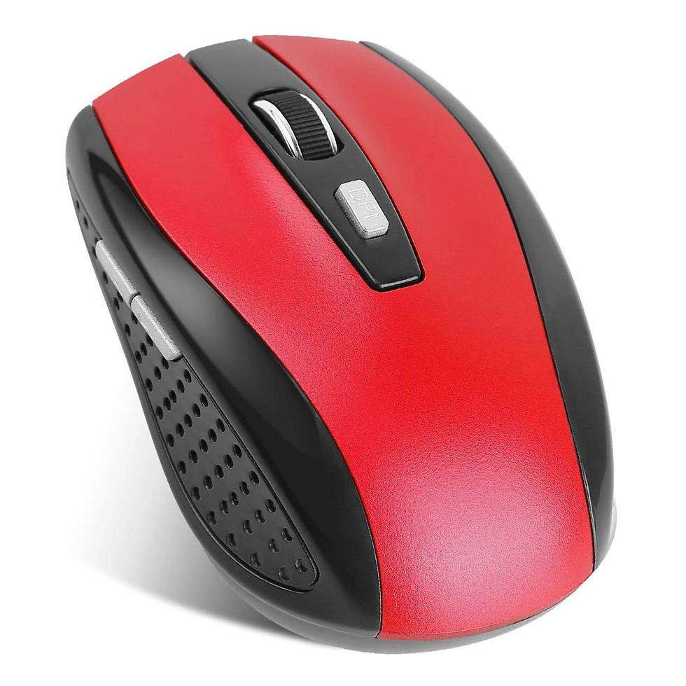 Thumbnail: 2.4G Wireless Gaming Mouse for PC Laptop Macbook 3 Adjustable DPI 6 Buttons with