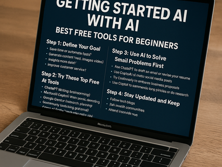 How do I get started with A.I. ?