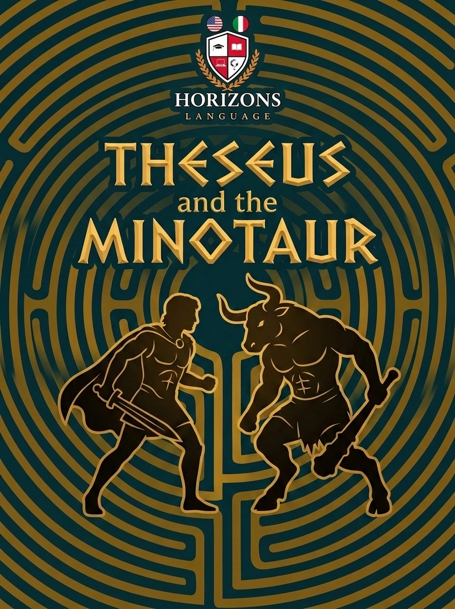 Theseus and the Minotaur cover artwork