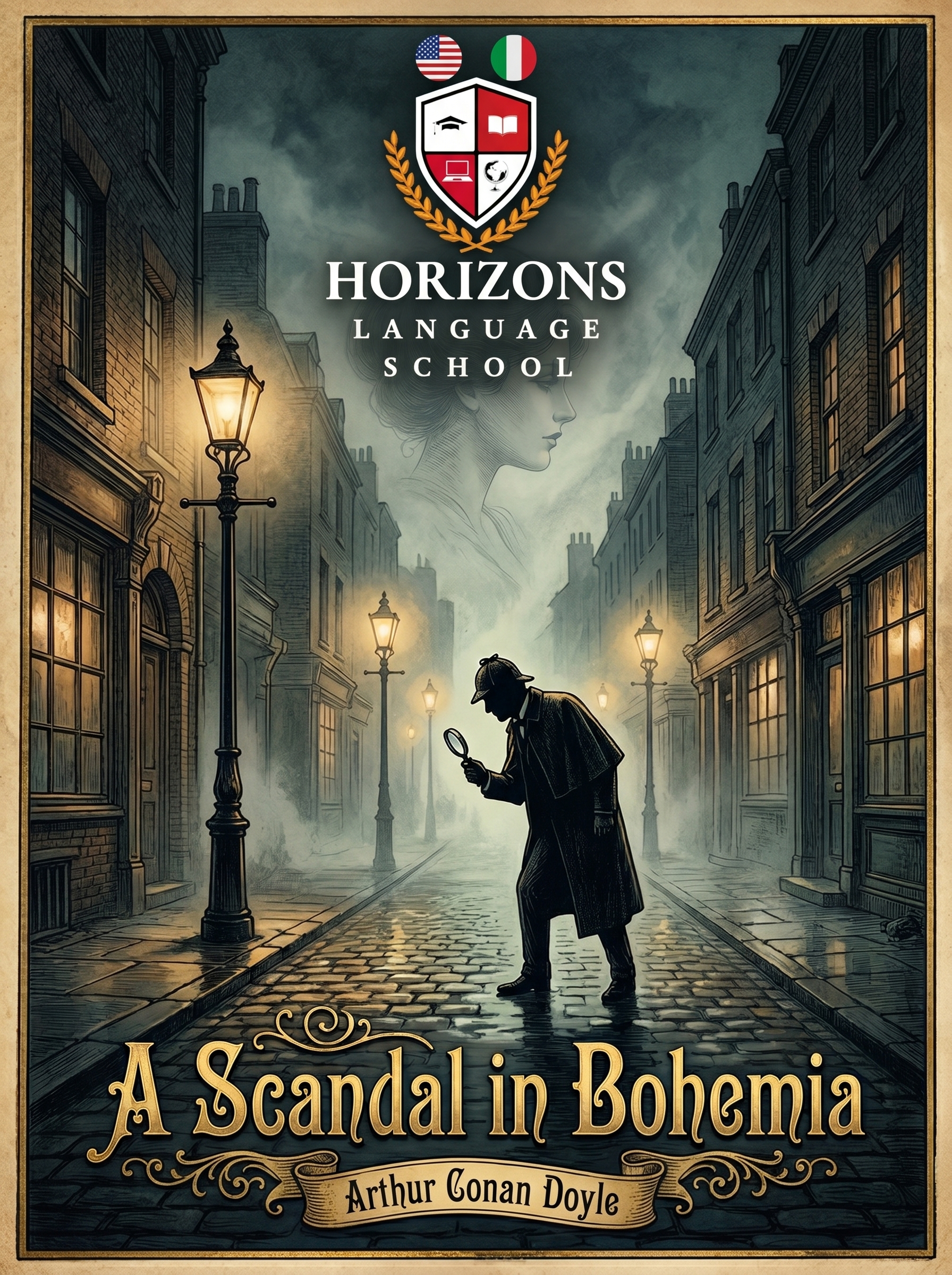 A Scandal in Bohemia cover artwork