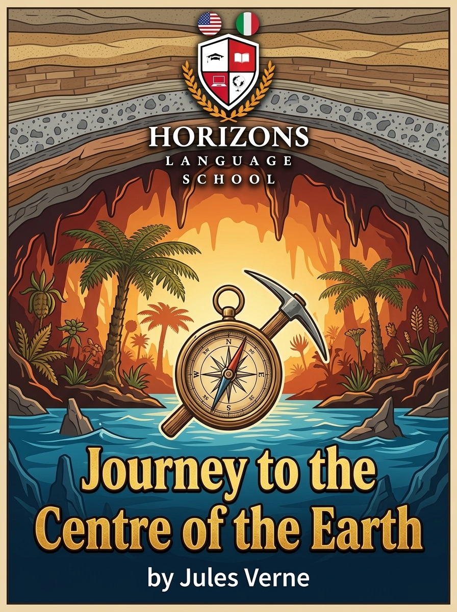Journey to the Centre of the Earth cover artwork