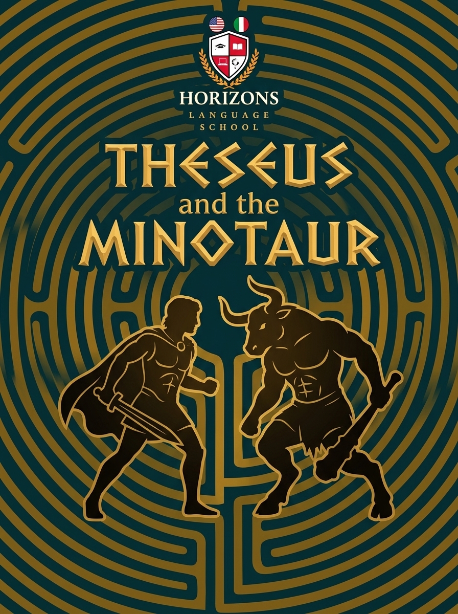 Theseus and the Minotaur cover artwork