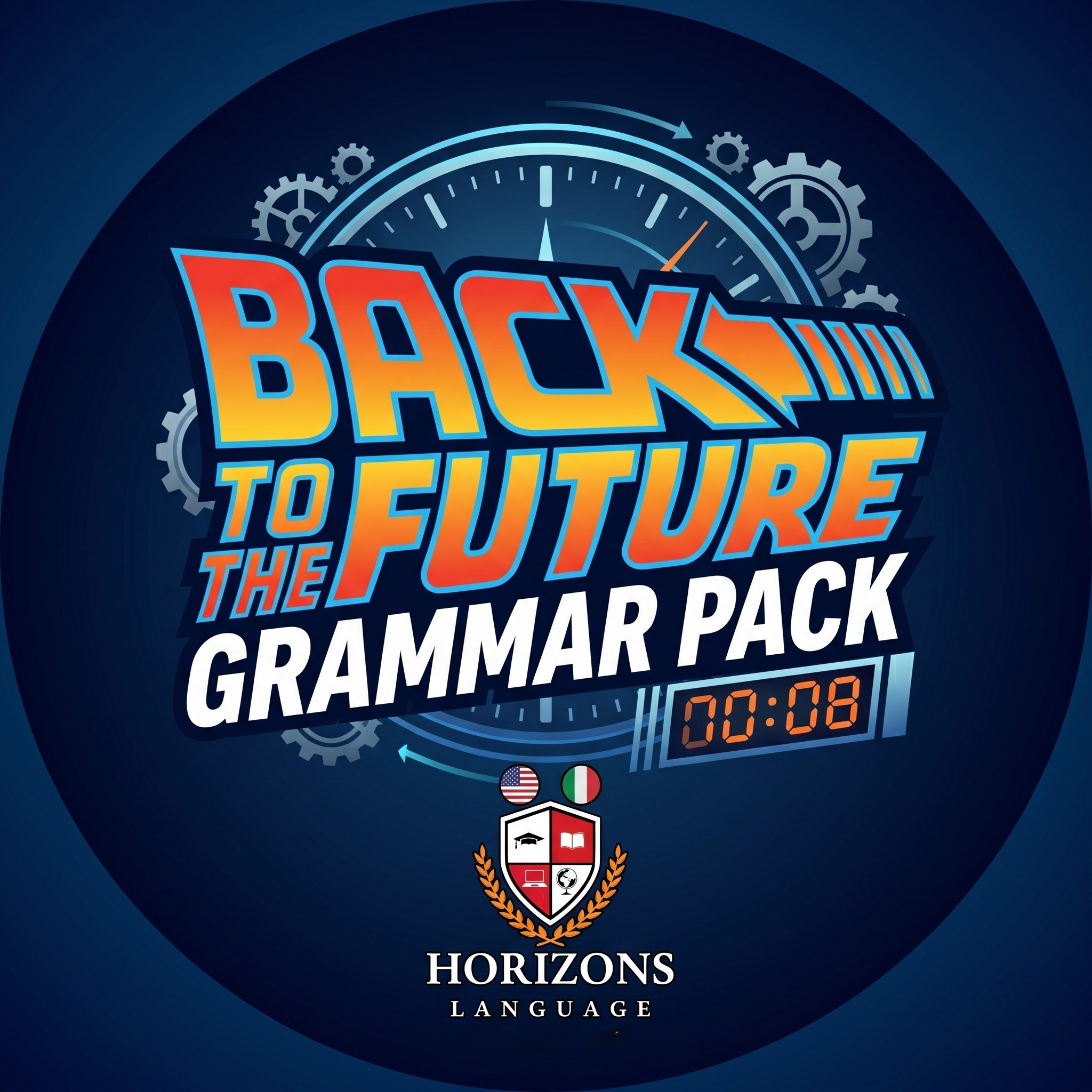 Back to the Future Grammar Story Pack poster