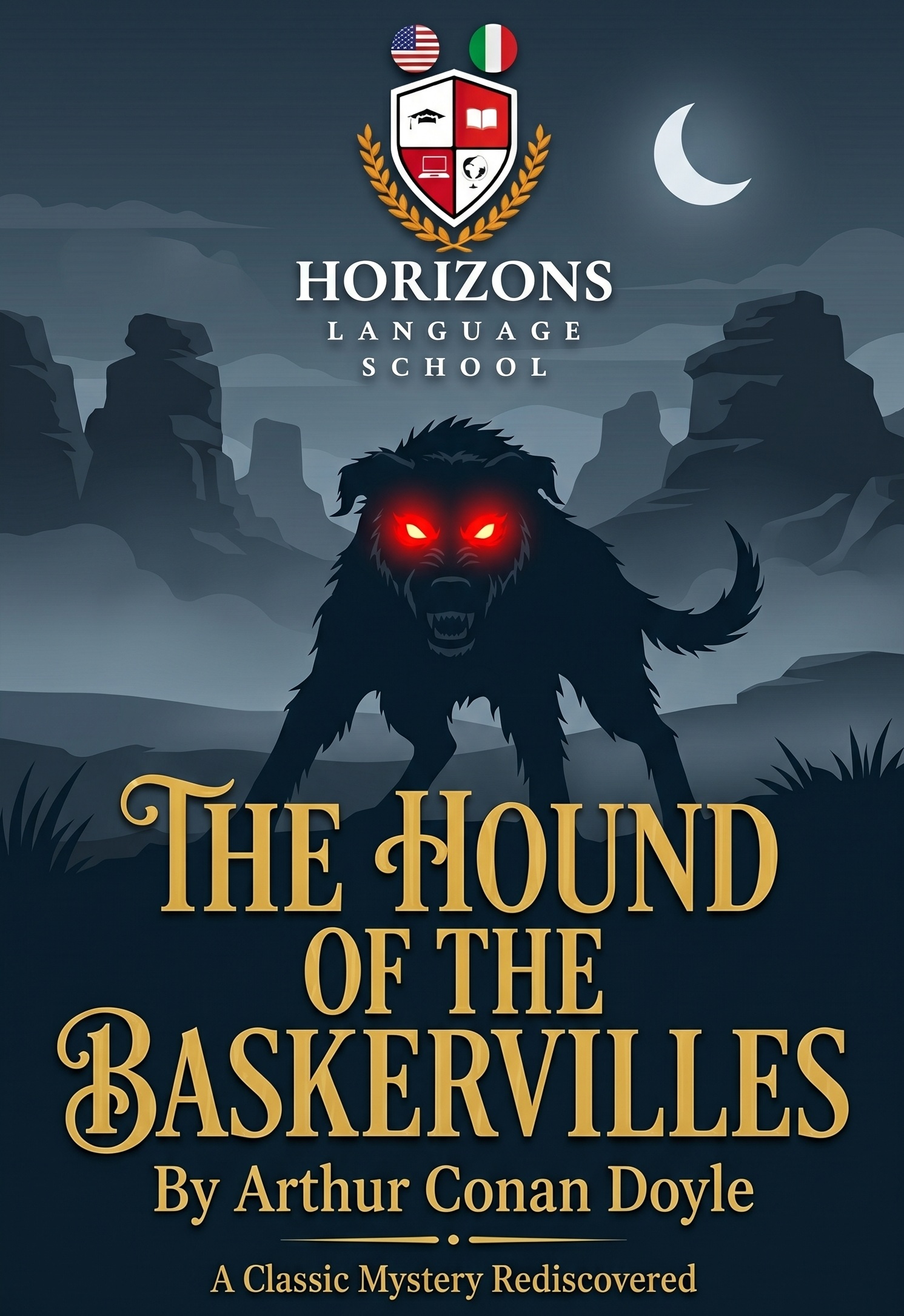 The Hound of the Baskervilles cover artwork