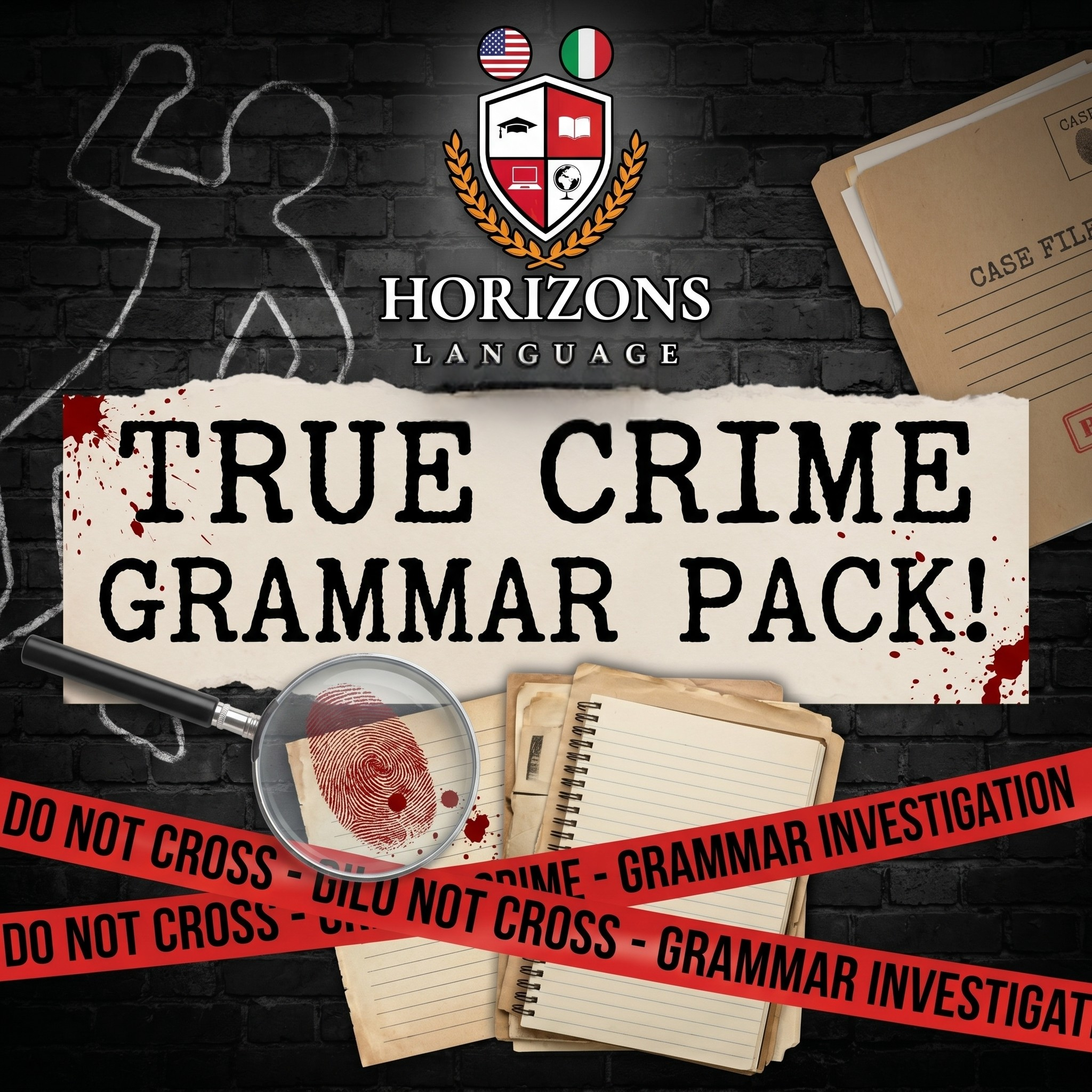 truecrime Grammar Story Pack poster