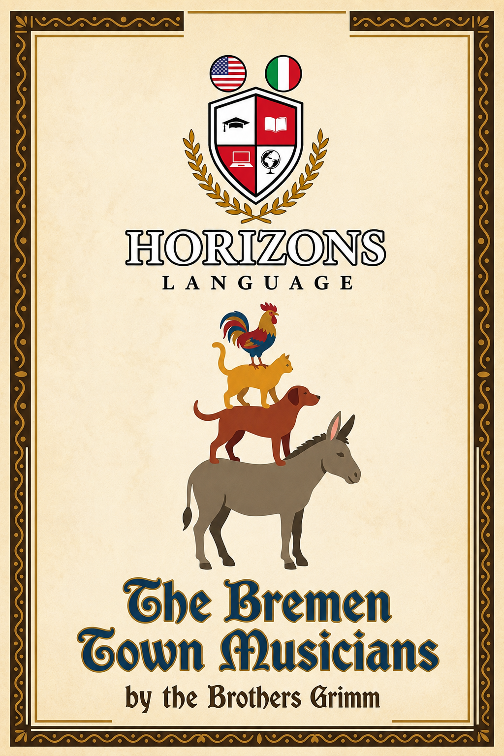 The Bremen Town Musicians cover artwork