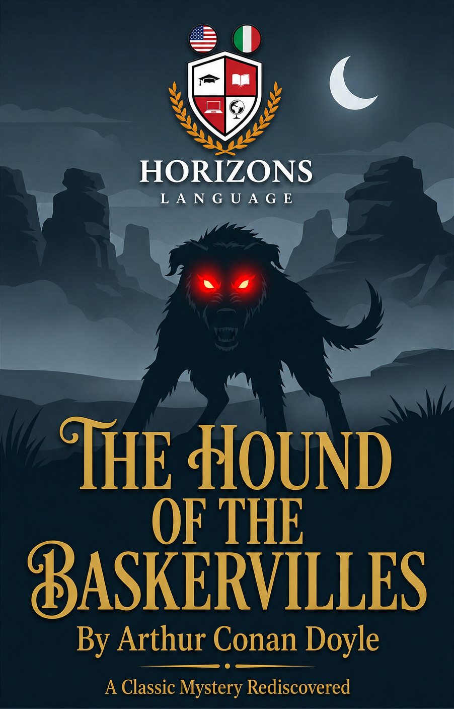 The Hound of the Baskervilles cover artwork