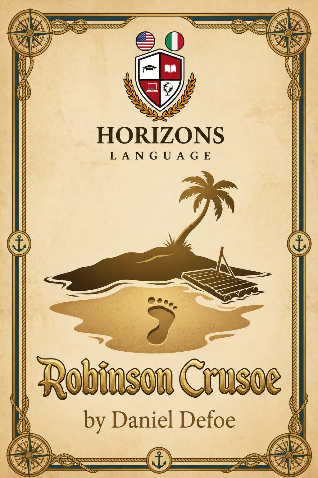 Robinson Crusoe cover artwork