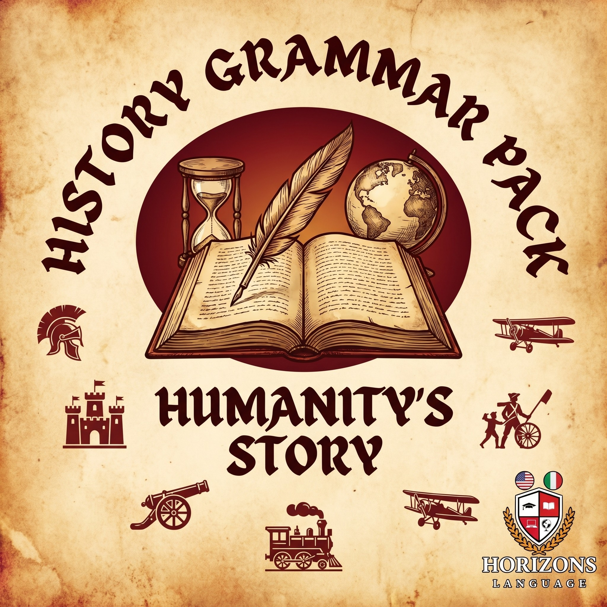 History Grammar Story Pack poster