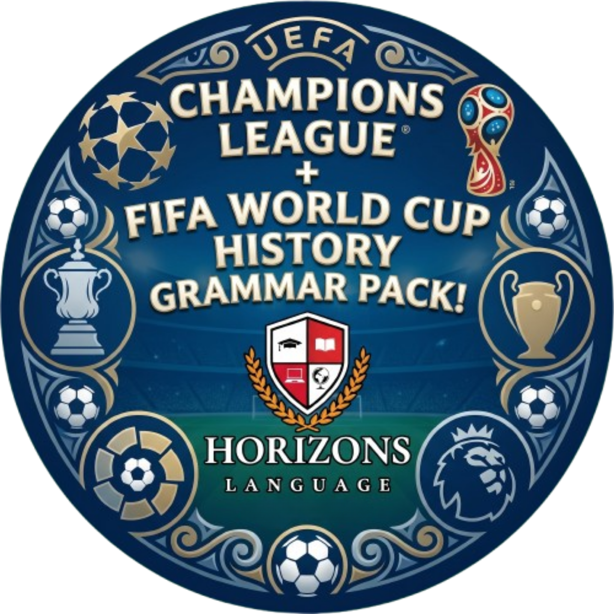Soccer Grammar Story Pack poster