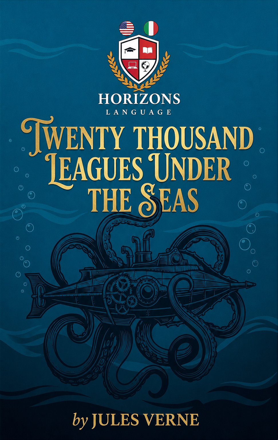 Twenty Thousand Leagues Under the Seas cover artwork