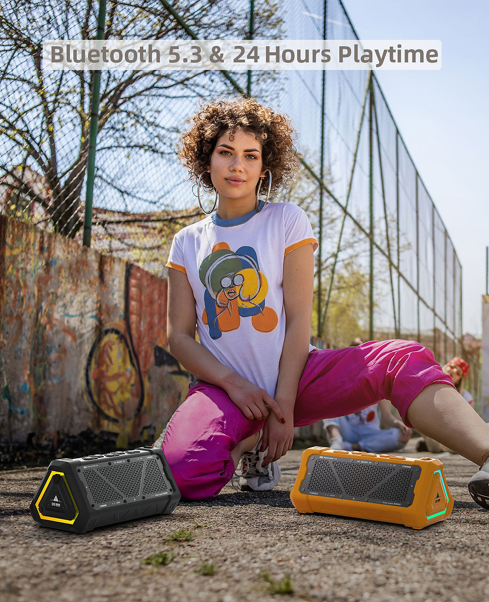 Miniatura: MLOVE P3 Outdoor Bluetooth Speaker, 40W Output Power Bluetooth 5.3 Speaker ,Ster