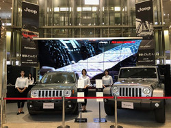 Jeep 博多駅ジャックイベント
