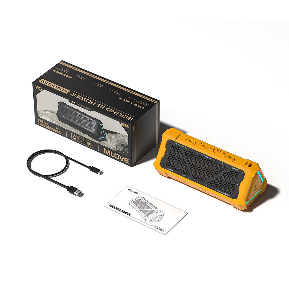 Miniatura: MLOVE P3 Outdoor Bluetooth Speaker, 40W Output Power Bluetooth 5.3 Speaker ,Ster