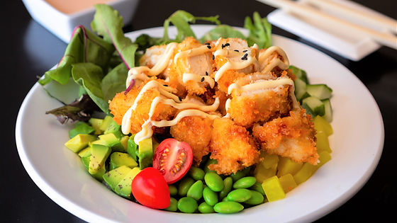 Poké au poulet