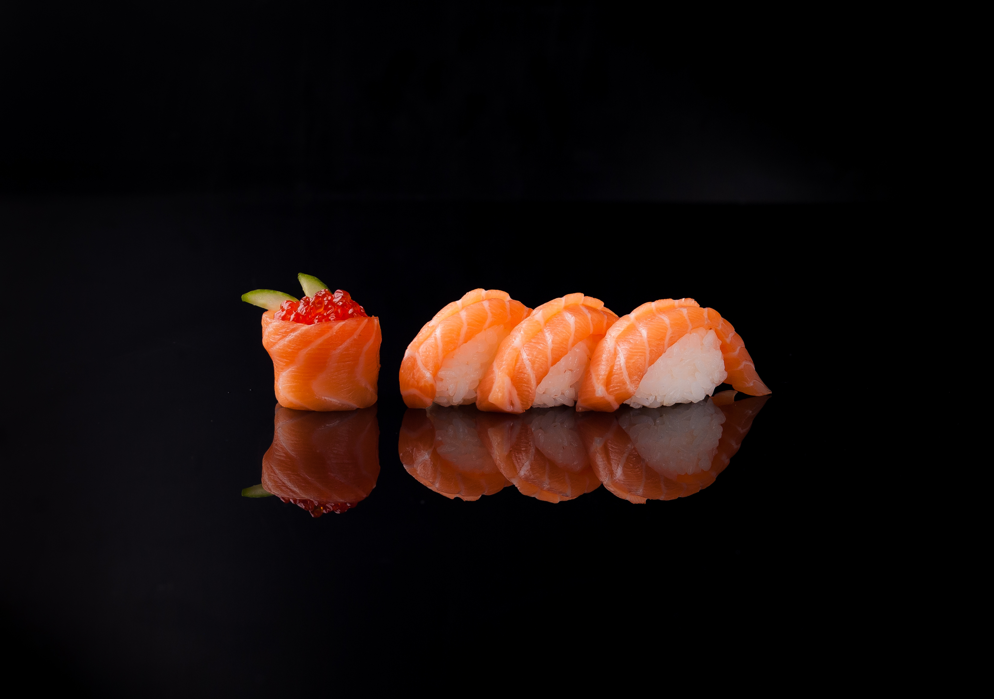 Arranged Food and Objects