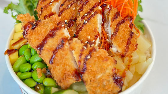 Poke Poulet Hawaii