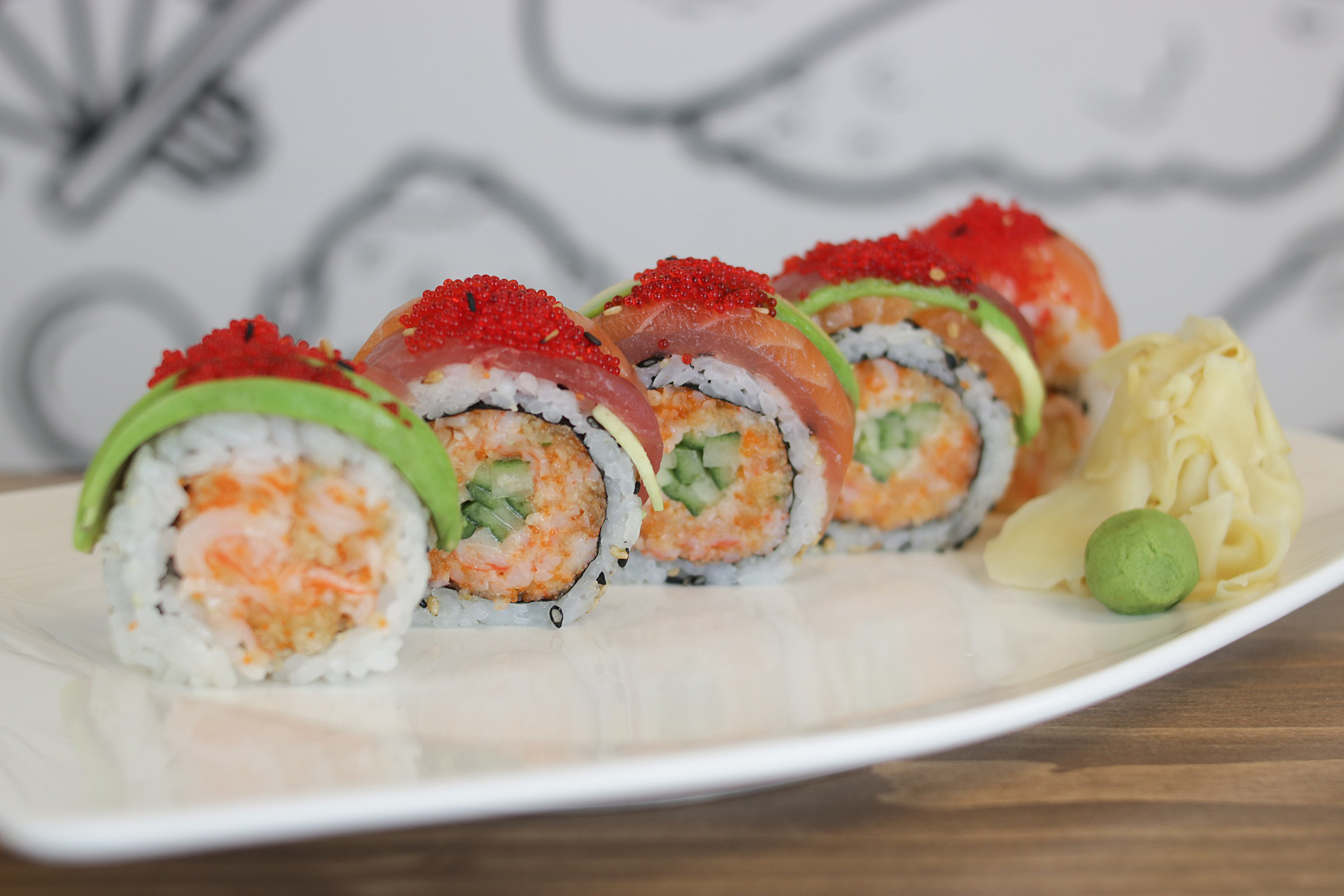 Arranged Food and Objects