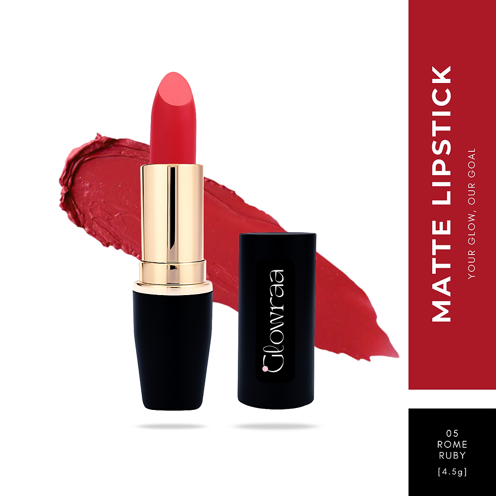 MATTE LIPSTICK,YOUR GLOW, OUR GOAL