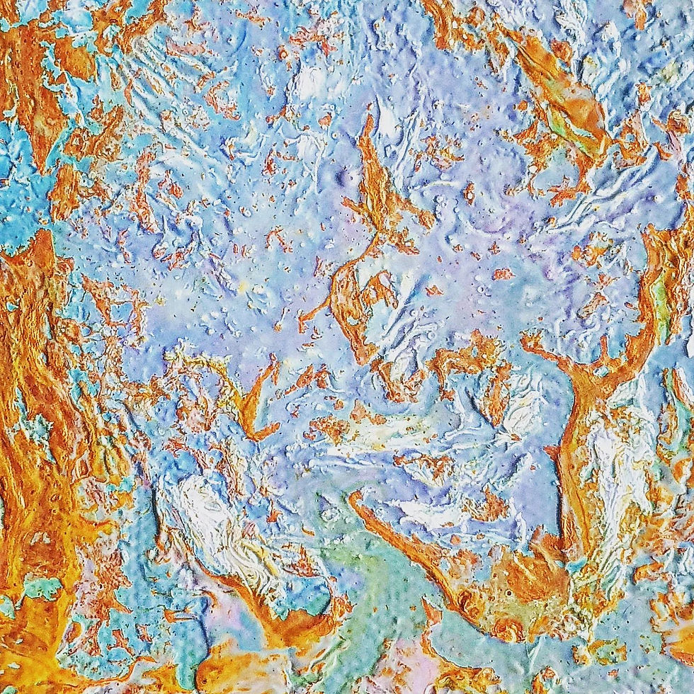 Thumbnail: Pastel colors session n°2! - 20 x 20 x 4.5cm