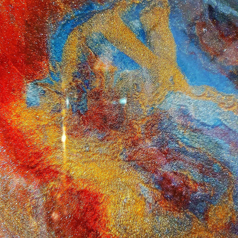 Miniature : Résine magique Session n°1 !   -   35 x 45 cm