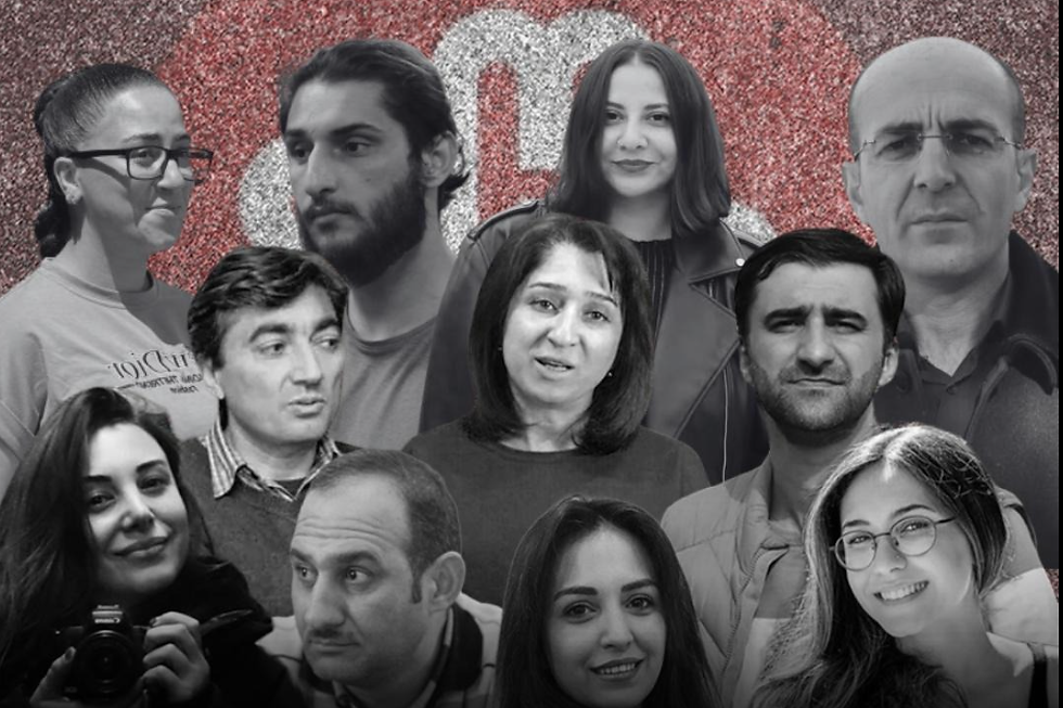 The trial of independent journalists and activists linked to Azerbaijan's Meydan TV has been postponed indefinitely after the presiding judge was promoted.