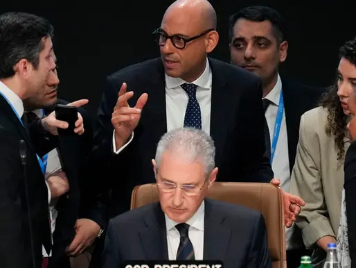 Cop29 climate finance deal criticised as ‘travesty of justice’ and ‘stage-managed’