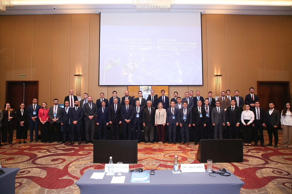 Restarting strategic ties: The first Azerbaijan-US Think-Tank Meeting in Baku (Nov 2025) focused on the new partnership course, the peace process with Armenia, and energy security (TRIPP, green energy). The event launched multi-level cooperation and addressed challenges in the local research sector.