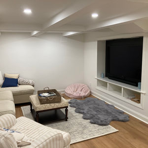 Complete basement build-out for the Bramshel Corp.
