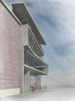 Clifton Library Front Entrance