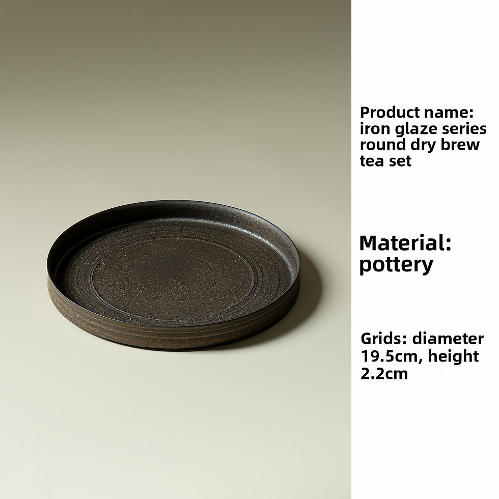 Thumbnail: Iron Glaze Ceramic Tea