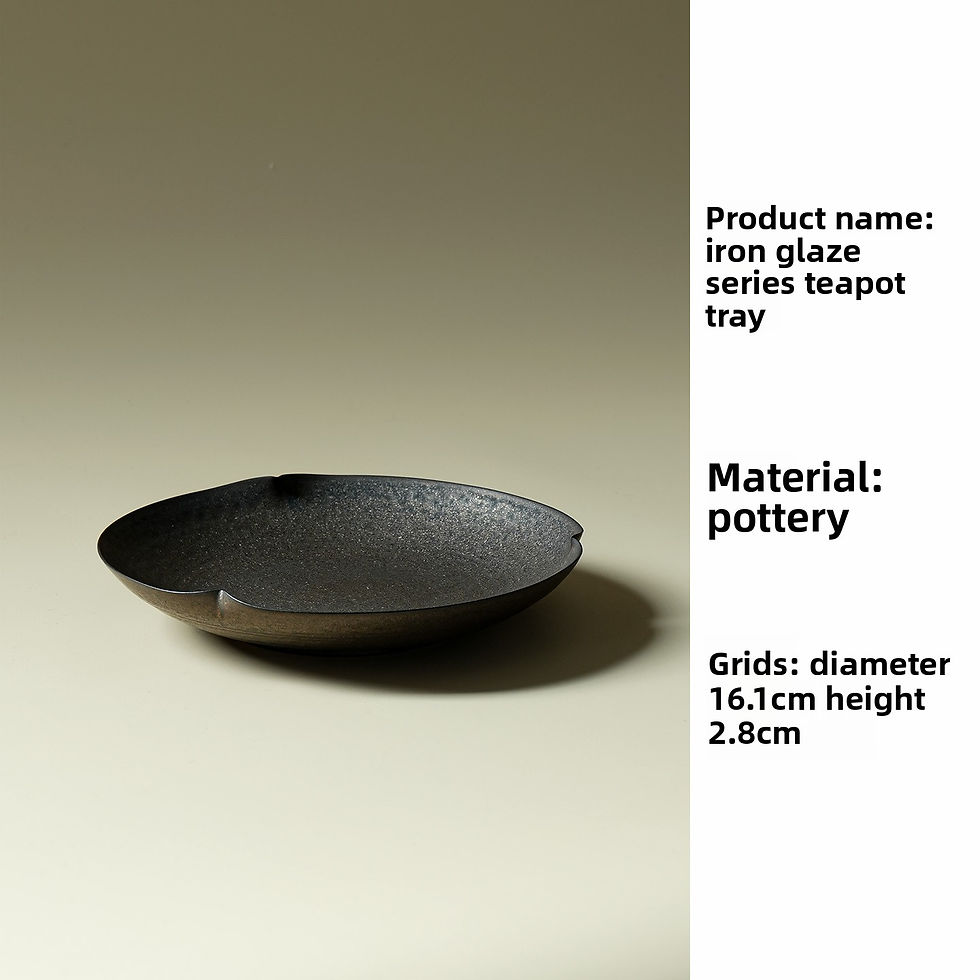 Thumbnail: Iron Glaze Ceramic Tea