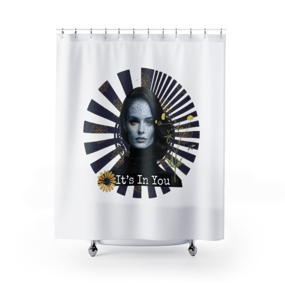 הכוח שלך נמצא בתוכך-ילון מעוצב