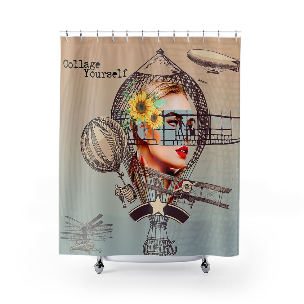 וילון מעוצב- תעופי על עצמך