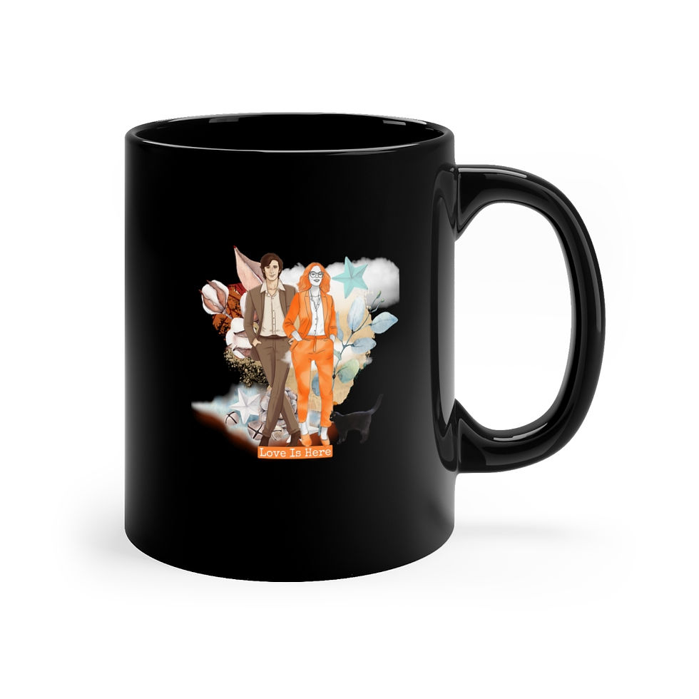 ספל מעוצב - האהבה היא כאן