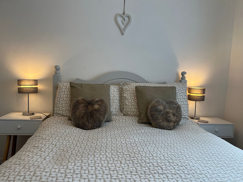 Main bedroom in The Birches