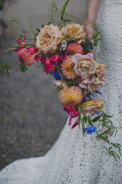 bouquet shot