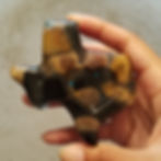 Texas-shaped resin art with heart-shaped center cutout