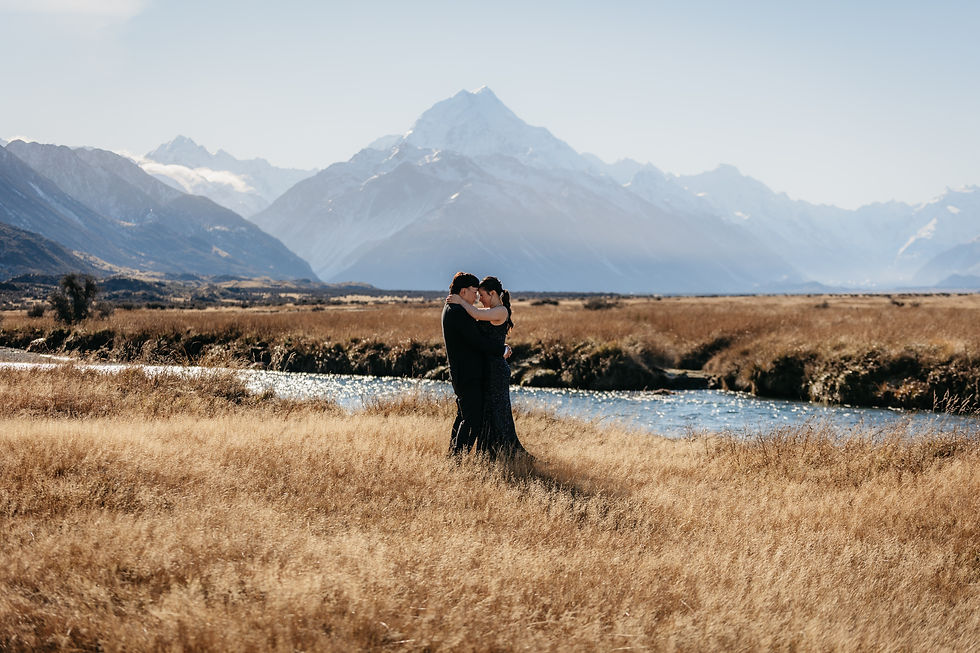 Mt Cook Surprise Proposal, Pre-Wedding & Starry Night Astro Photoshoot