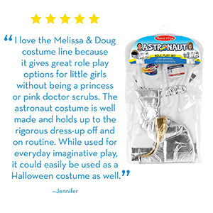 Thumbnail: Melissa & Doug Astronaut Role Play Set