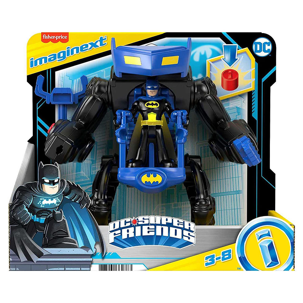 Imaginext DC Super Friends Batman Battling Robot Set