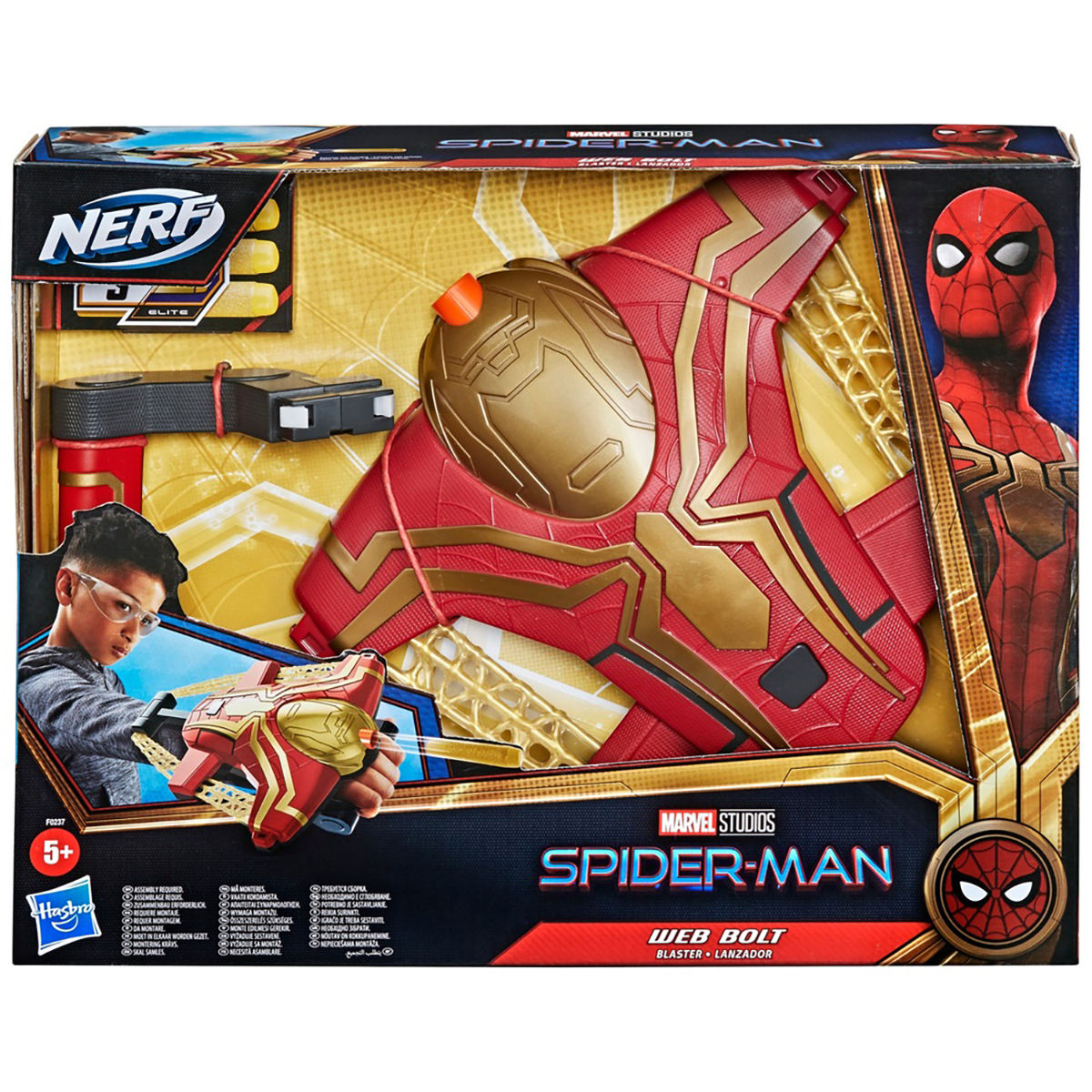 Marvel Spider-Man Web Bolt Nerf Blaster
