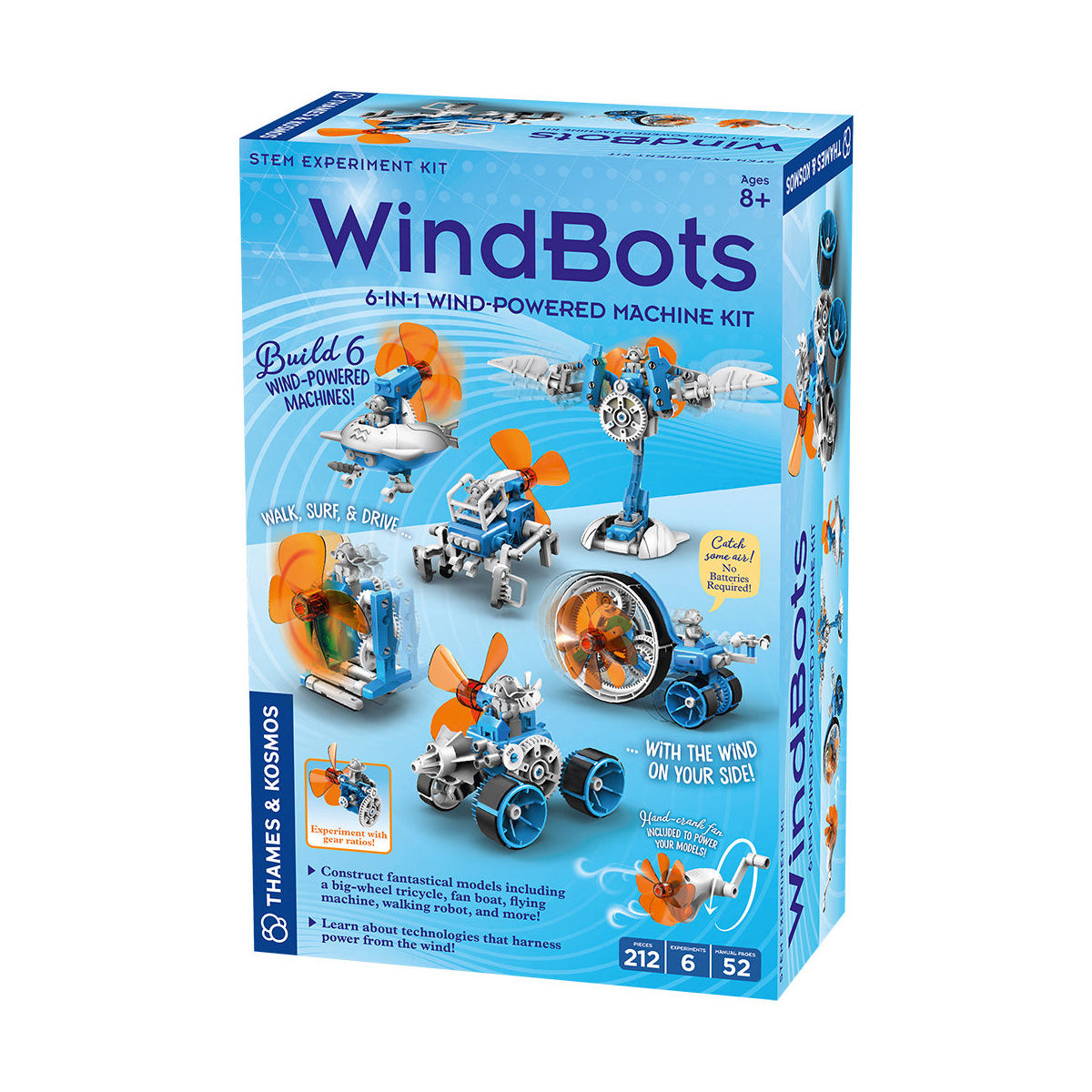 Thames & Kosmos WindBots: 6-in-1 Wind-Powered Machine Kit