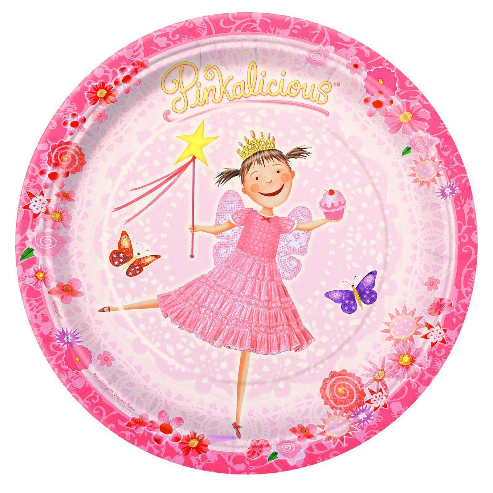 Pinkalicious Birthday Plates